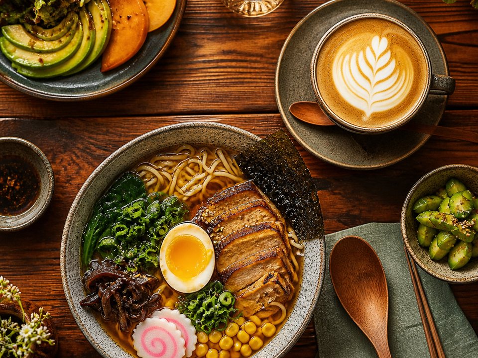 A generated-looking food photo